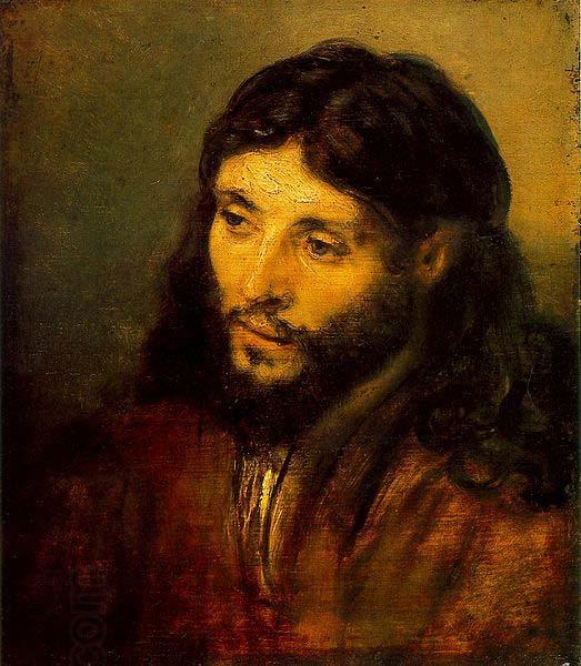 Rembrandt van rijn Young Jew as Christ oil painting picture